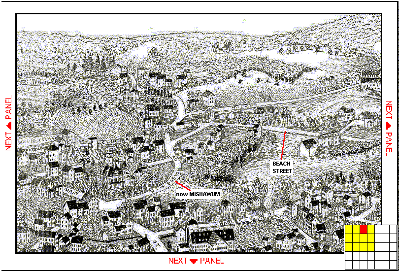 get abutting map segment