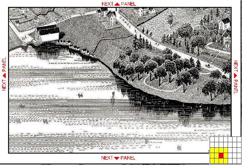 get abutting map segment