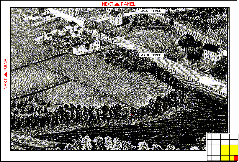 get abutting map segment