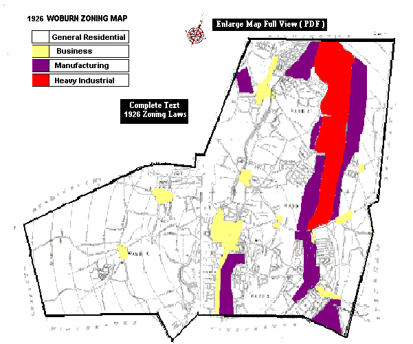 Woburn Zoning Map