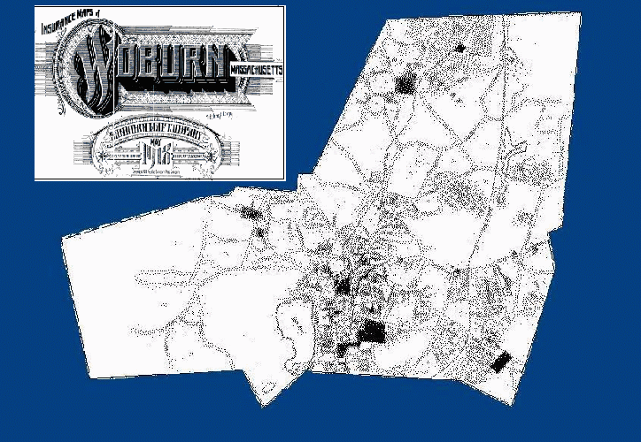 click shaded area to see corresponding 1918 Sanborn Insurance Map Segment